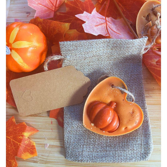 1x Scented Soy Wax Aroma Tablet: Pumpkin Spice, air freshener and wax melt