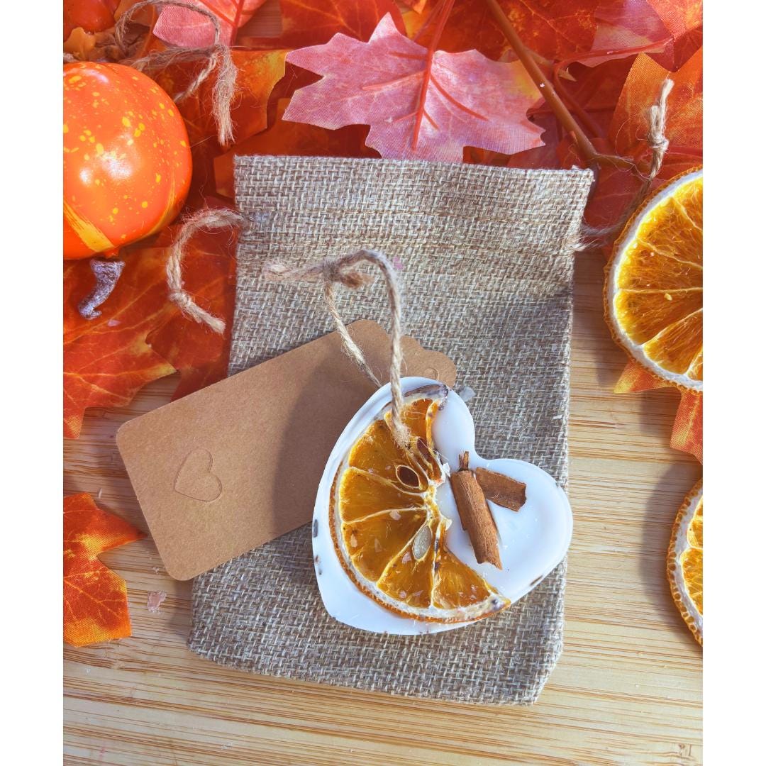 1x Scented Soy Wax Aroma Tablet: Cinnamon Spice, air freshener and wax melt